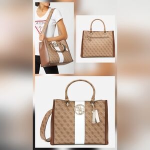 GUESS | Women's Bluebelle Carryall Bag - Brown